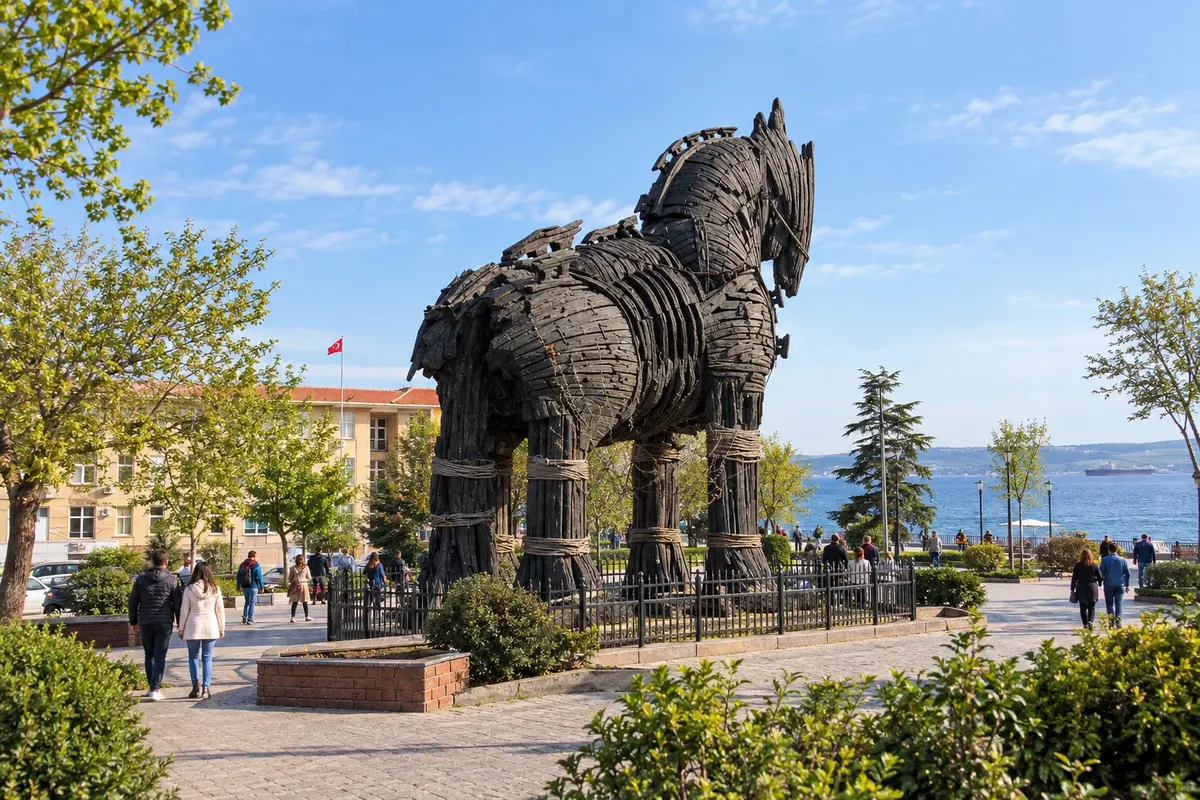 Çanakkale, Troia e Galípoli