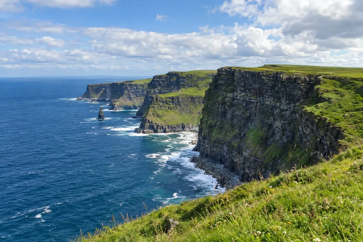 Clare e as Falésias de Moher