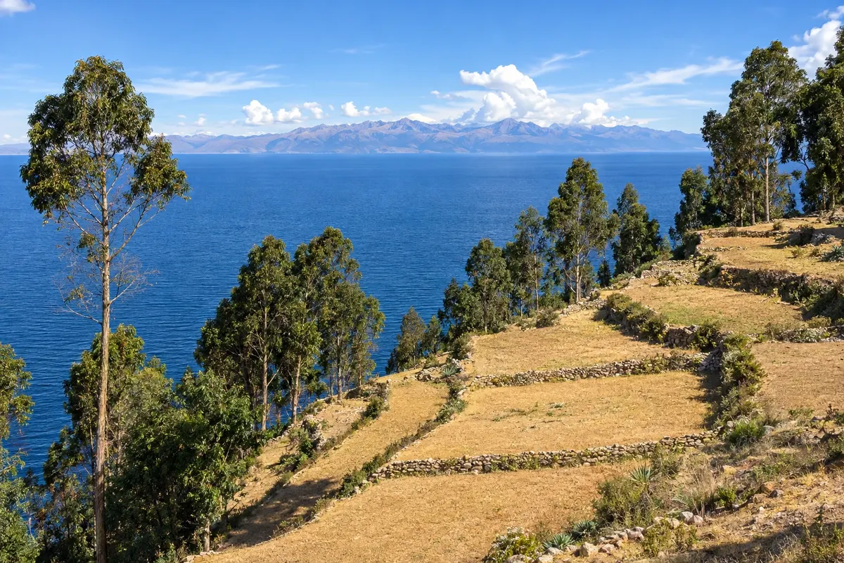 Copacabana e o Lago Titicaca
