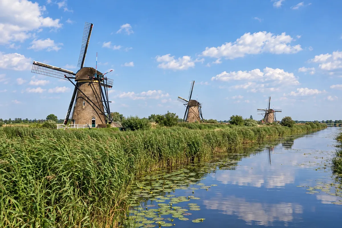Roterdã e Kinderdijk