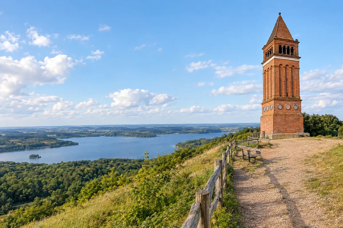 Silkeborg e os lagos