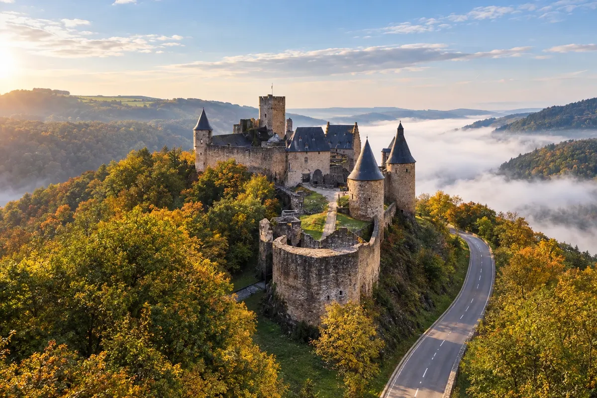 Vianden e as Ardenas