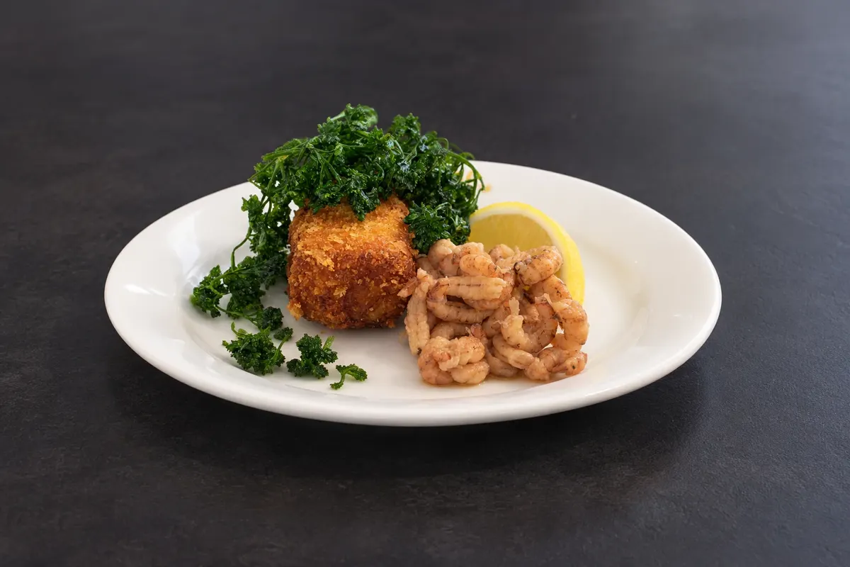 Oostendse garnaalkroket — Ostende, Bélgica