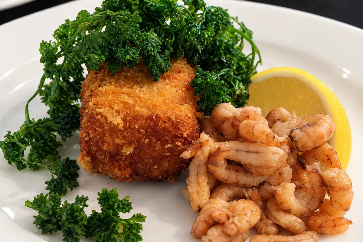 Oostendse garnaalkroket — Bélgica.
