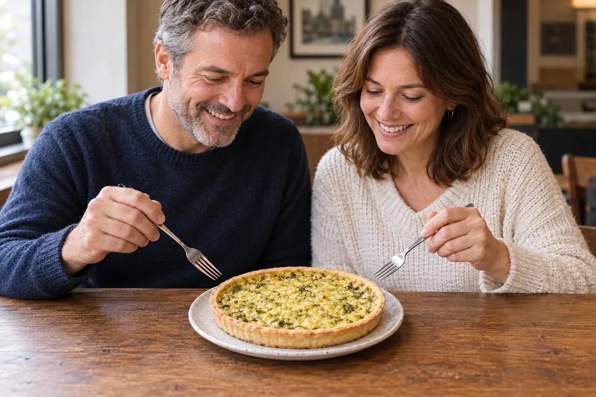 Tarte al djote — Brabante Valão, Bélgica