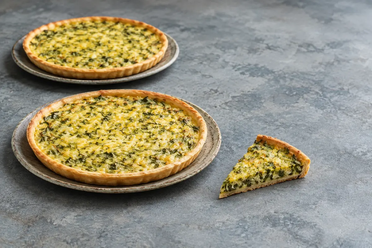 Tarte al djote — Brabante Valão, Bélgica