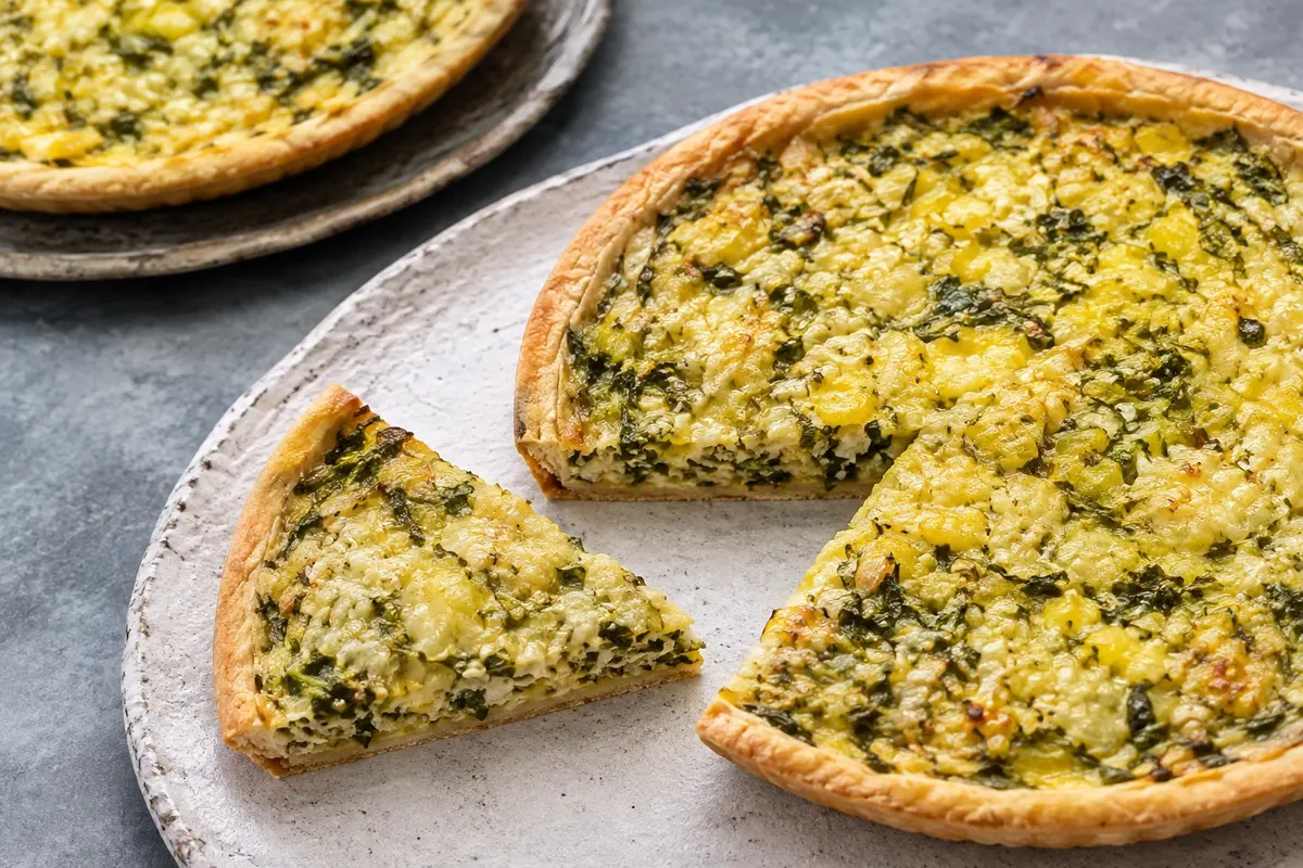 Tarte al djote — Bélgica.