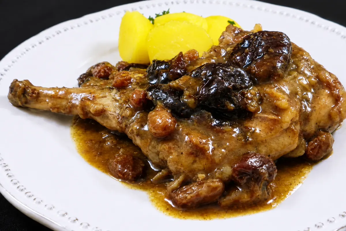 Lapin à la tournaisienne — Bélgica.