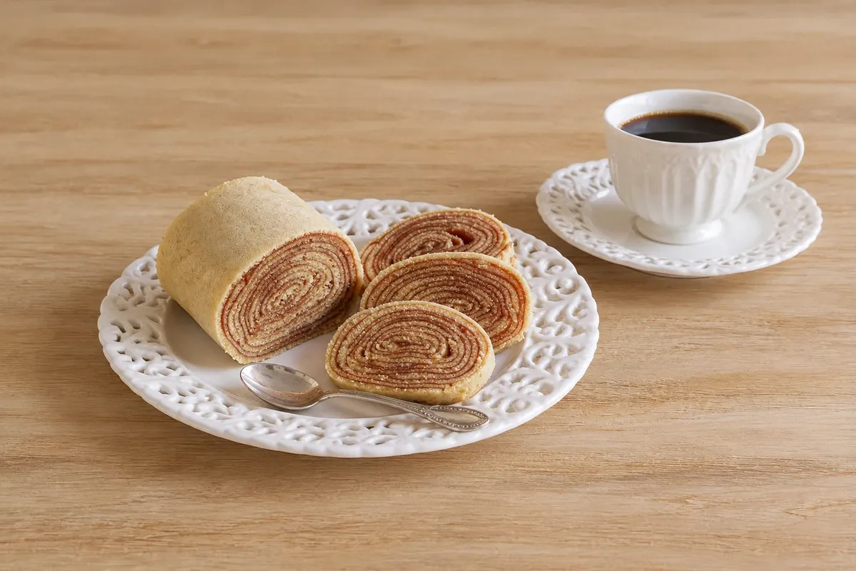Bolo de rolo — Pernambuco, Brasil