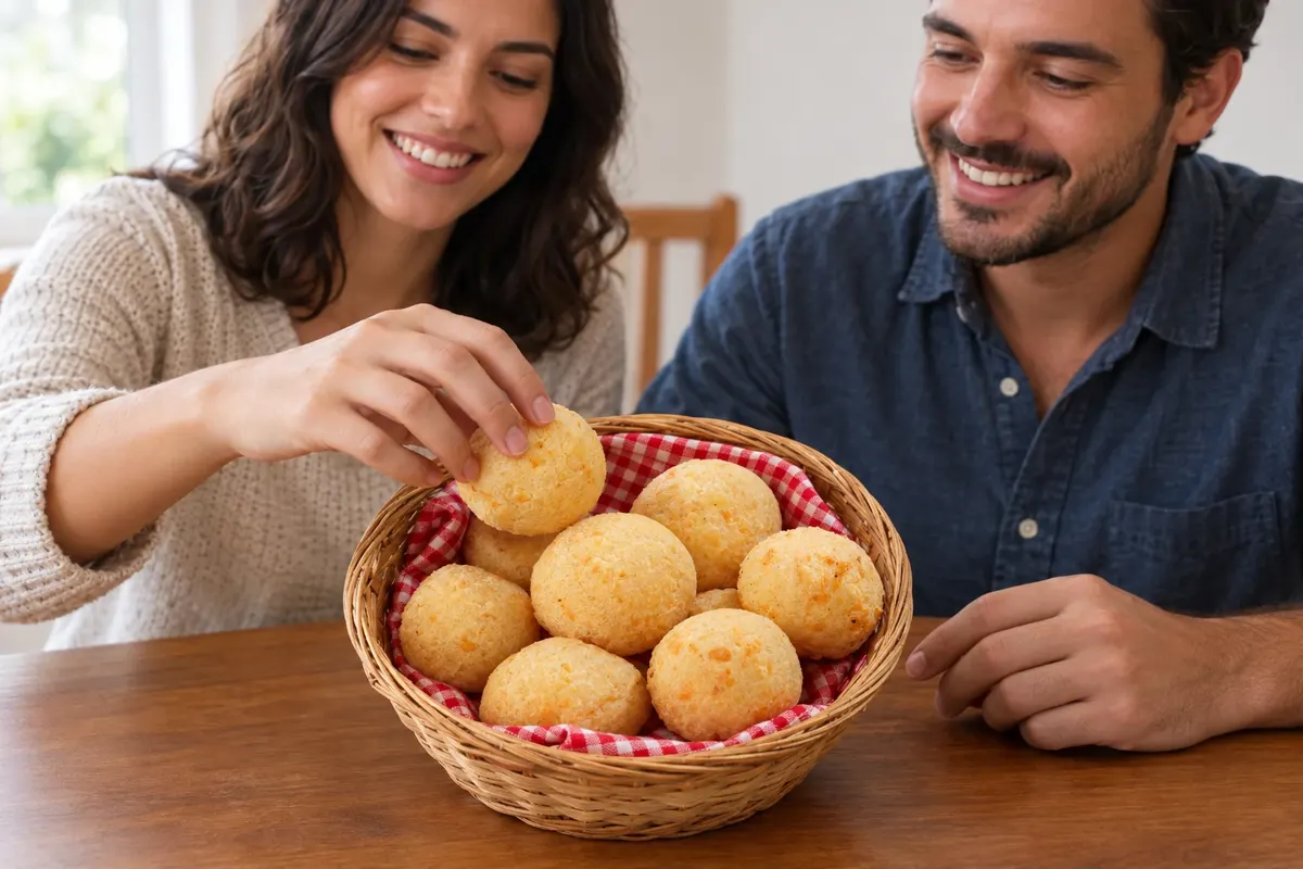 Pão de queijo — Minas Gerais, Brasil