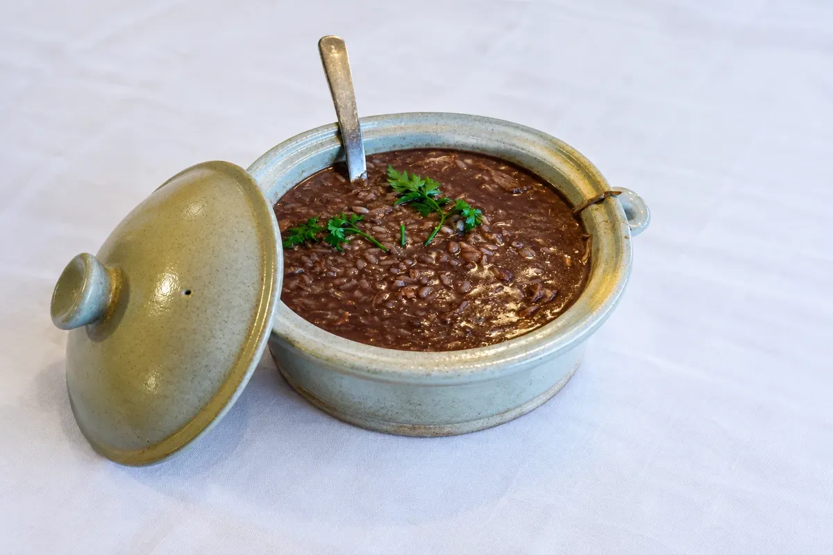 Arroz de sarrabulho à moda de Ponte de Lima — Viana do Castelo, Portugal