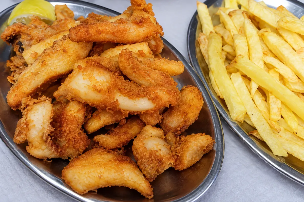 Choco frito — Portugal.