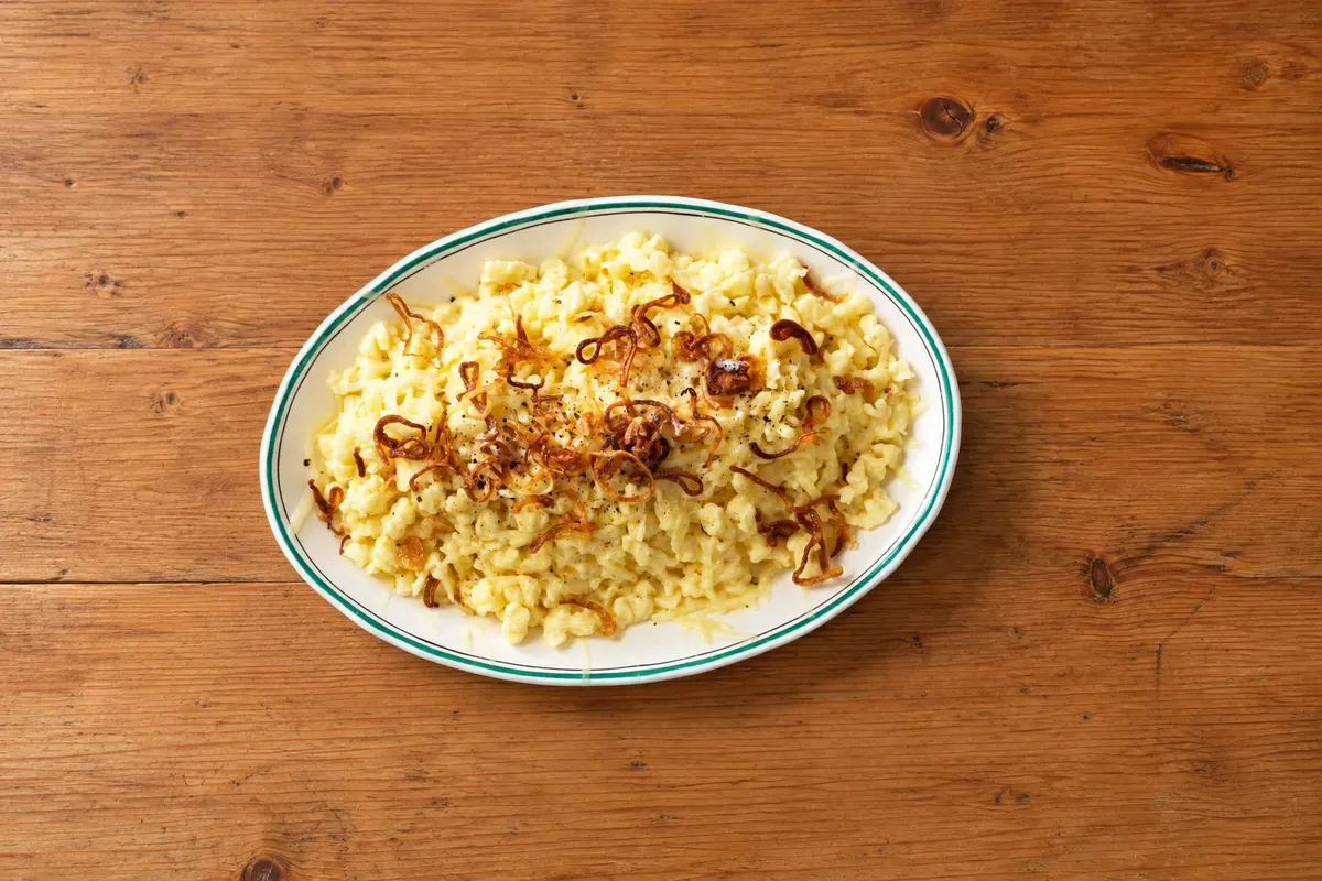 Vorarlberger Kässpätzle — Vorarlberg, Áustria