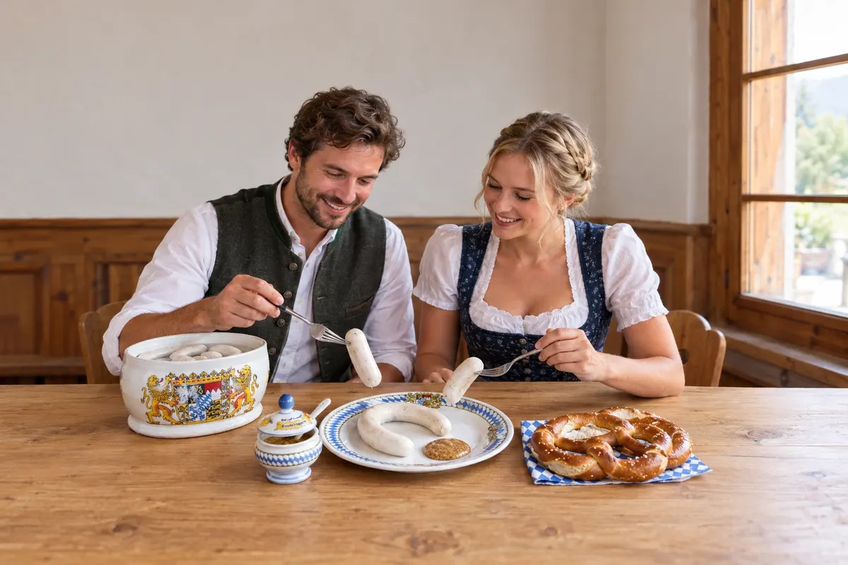 Münchner Weißwurst — Munique, Alemanha