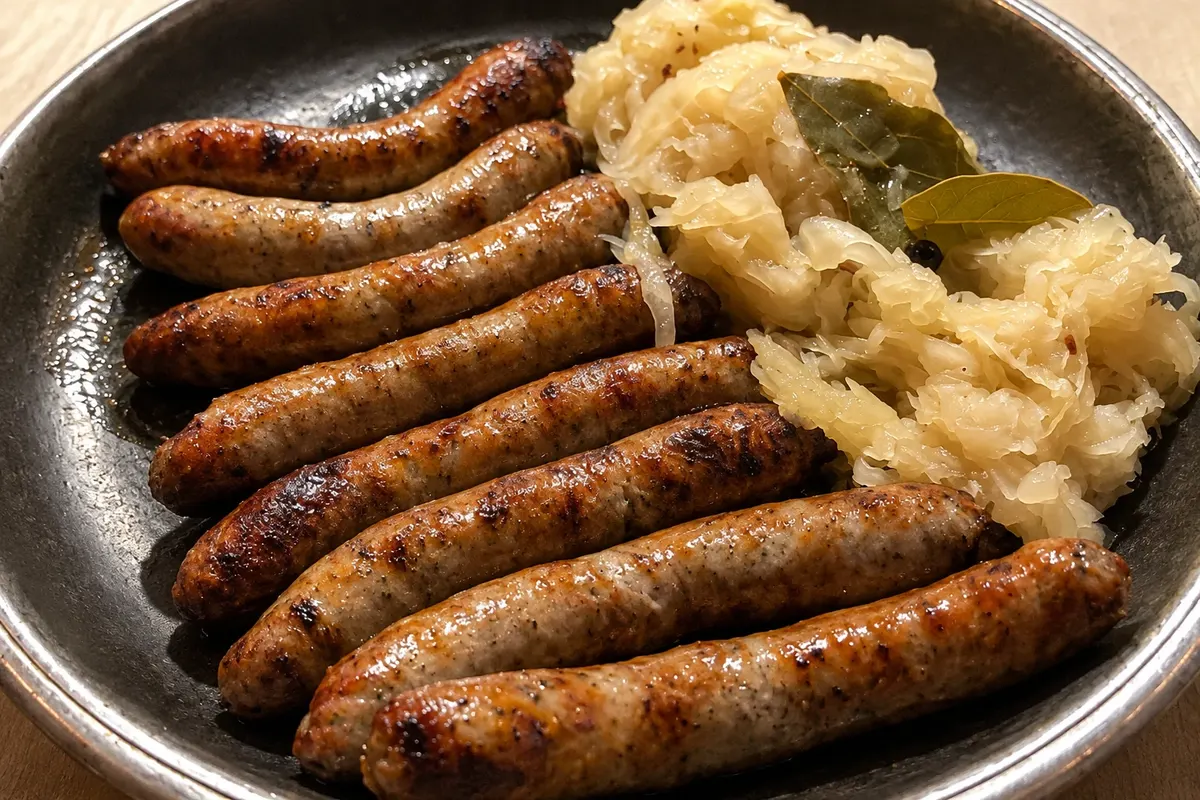 Nürnberger Rostbratwürste — Alemanha.