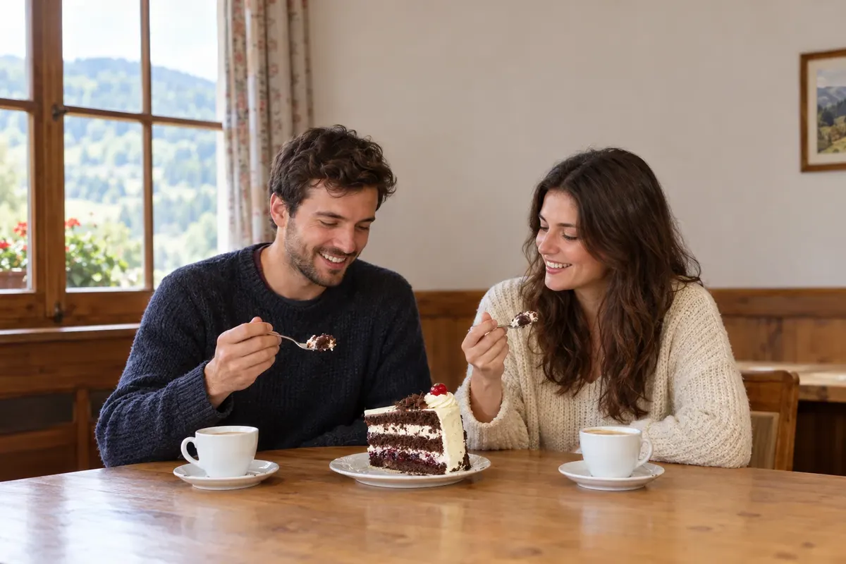 Schwarzwälder Kirschtorte — Baden-Württemberg, Alemanha