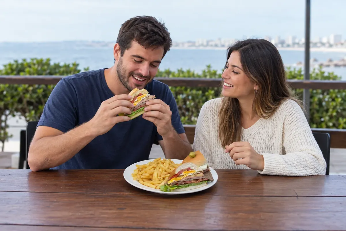 Chivito — Punta del Este, Uruguai