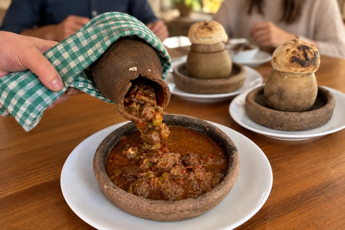 Nevşehir testi kebabı — Nevşehir, Turquia