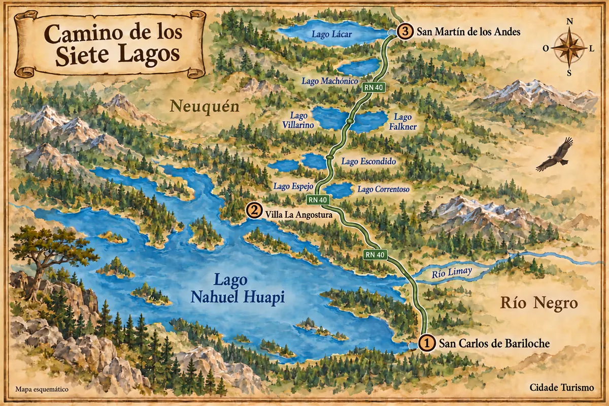 Camino de los Siete Lagos
