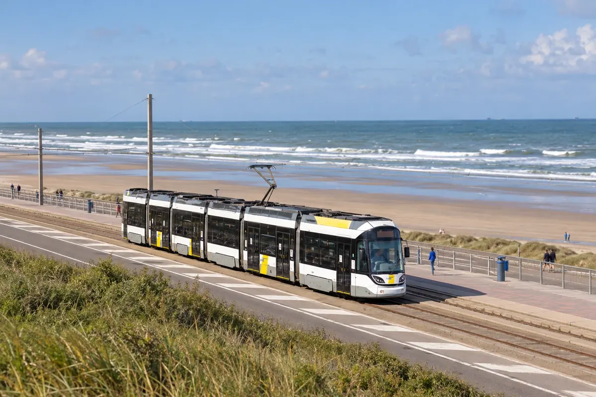Costa belga pelo Kusttram