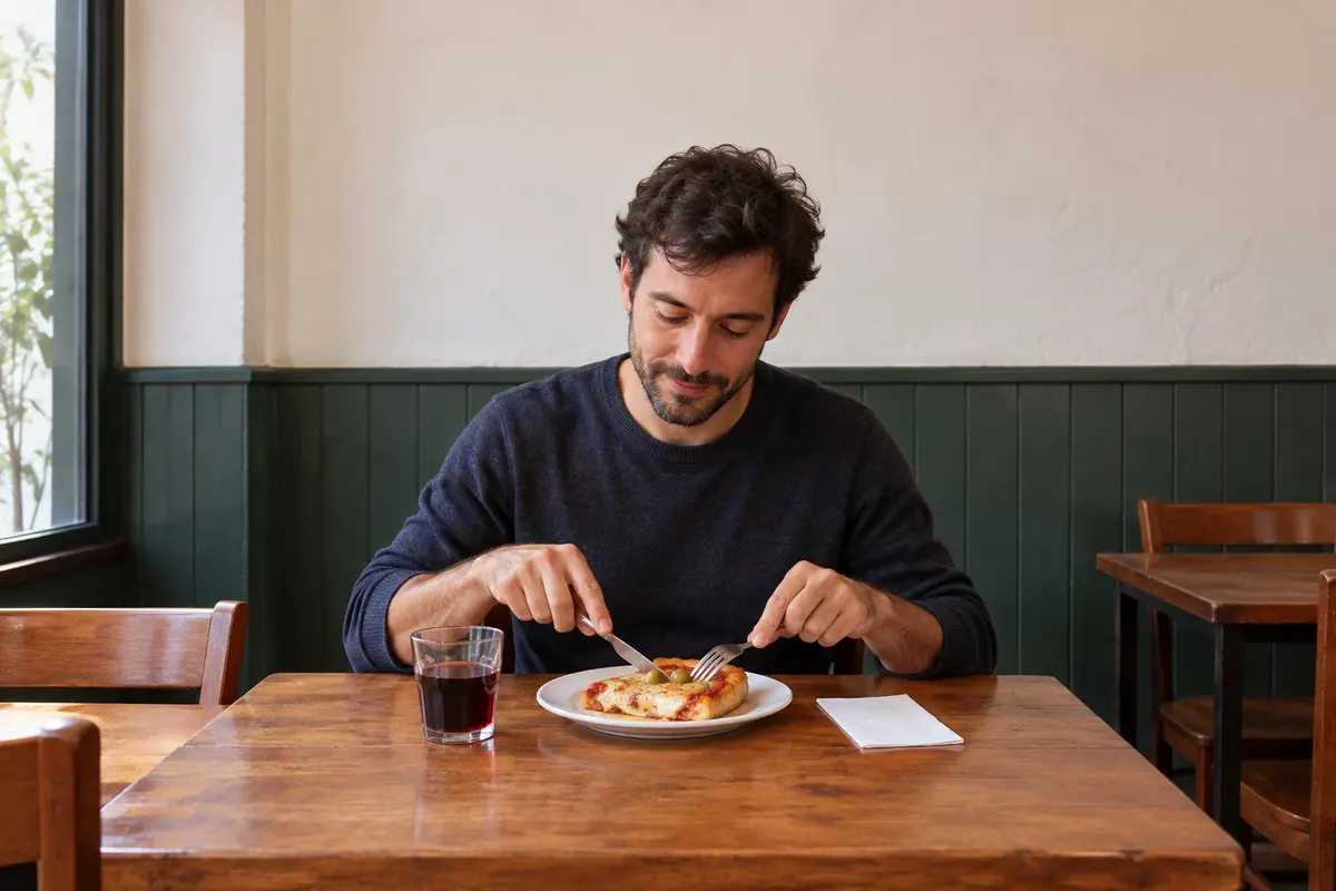 Pizza porteña — Buenos Aires, Argentina