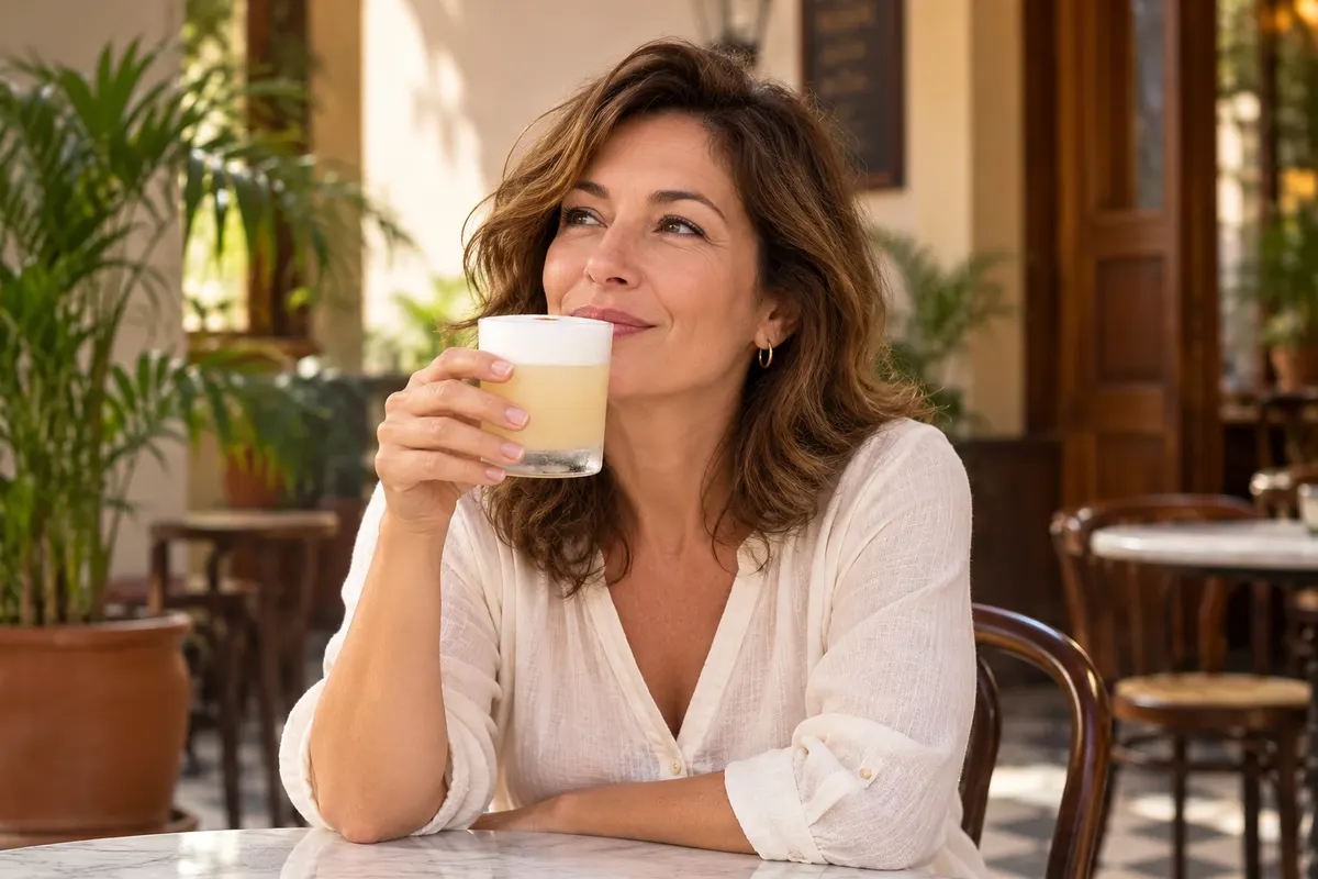 Pisco sour — Lima, Peru
