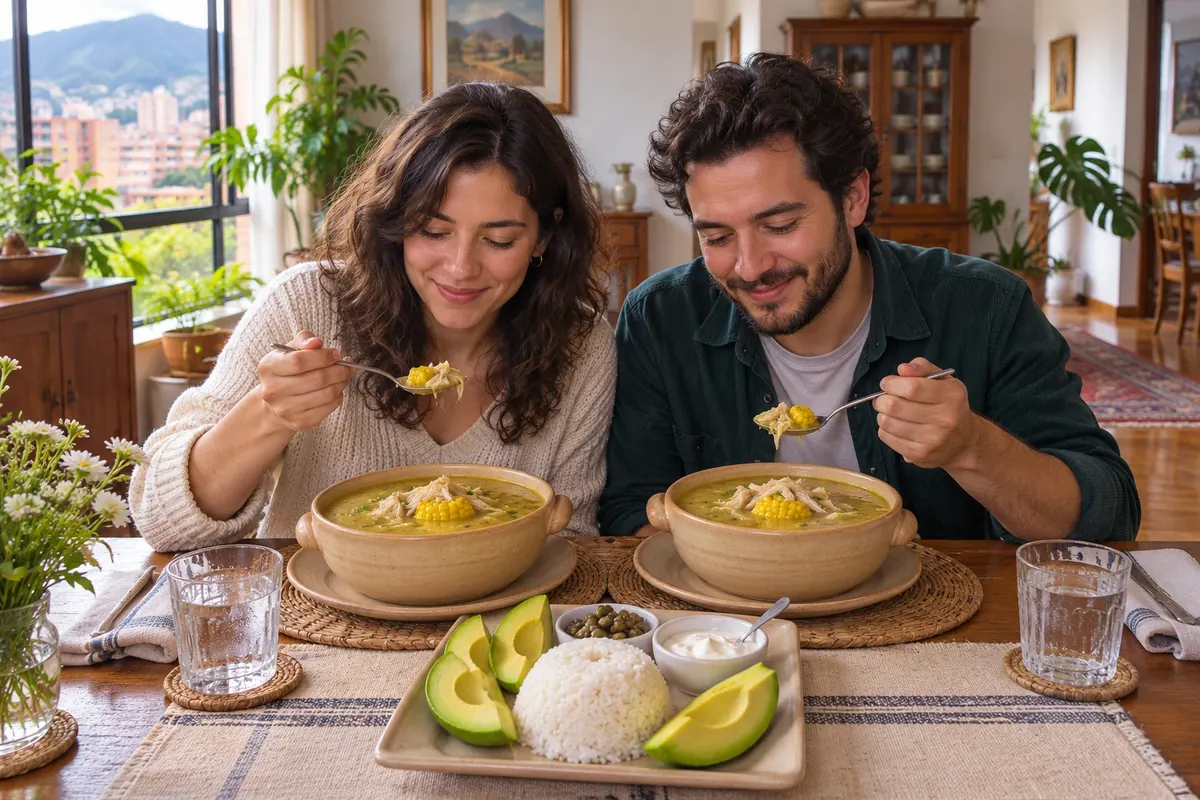 Ajiaco santafereño — Bogotá, Colômbia