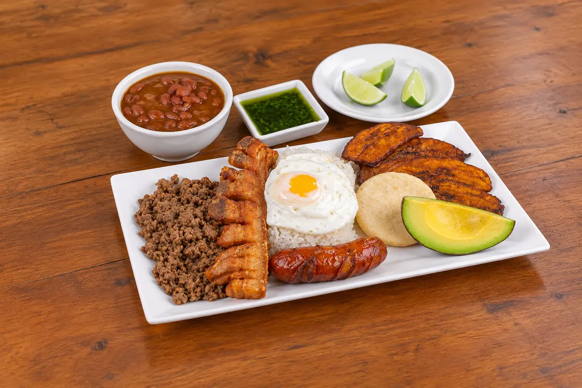 Bandeja paisa — Antioquia, Colômbia
