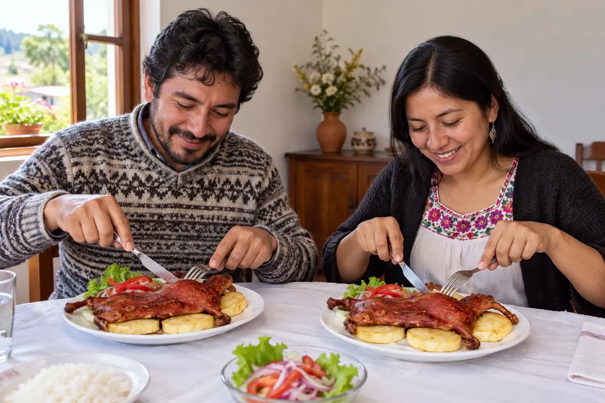 Cuy asado — Nariño, Colômbia