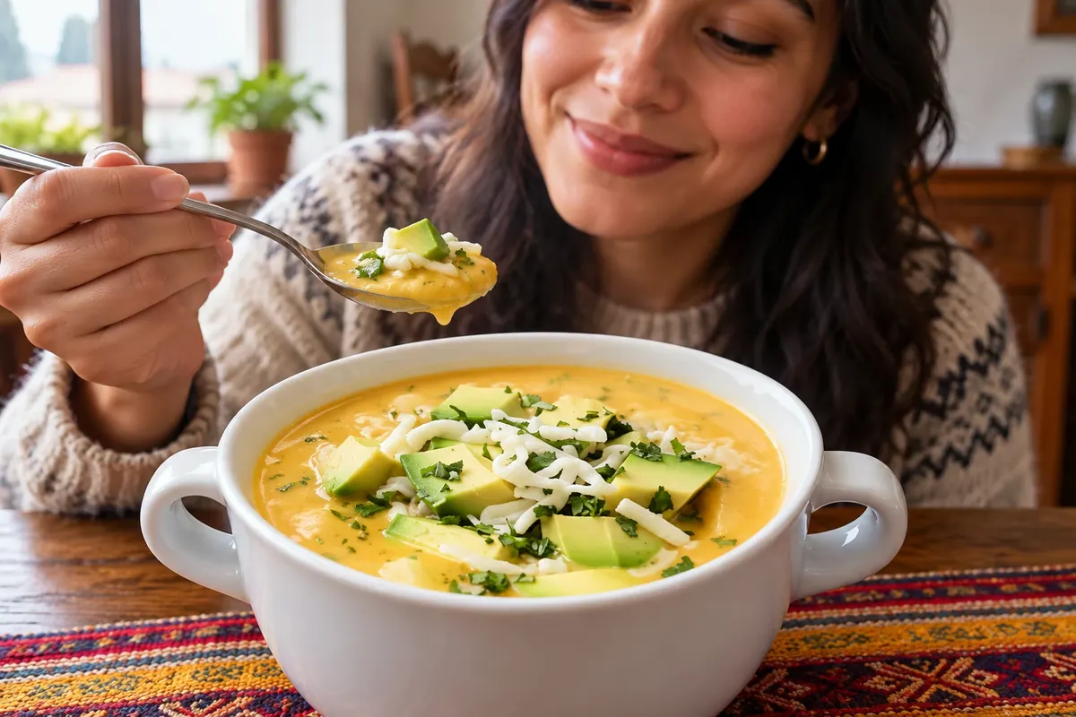 Locro de papa — Quito, Equador
