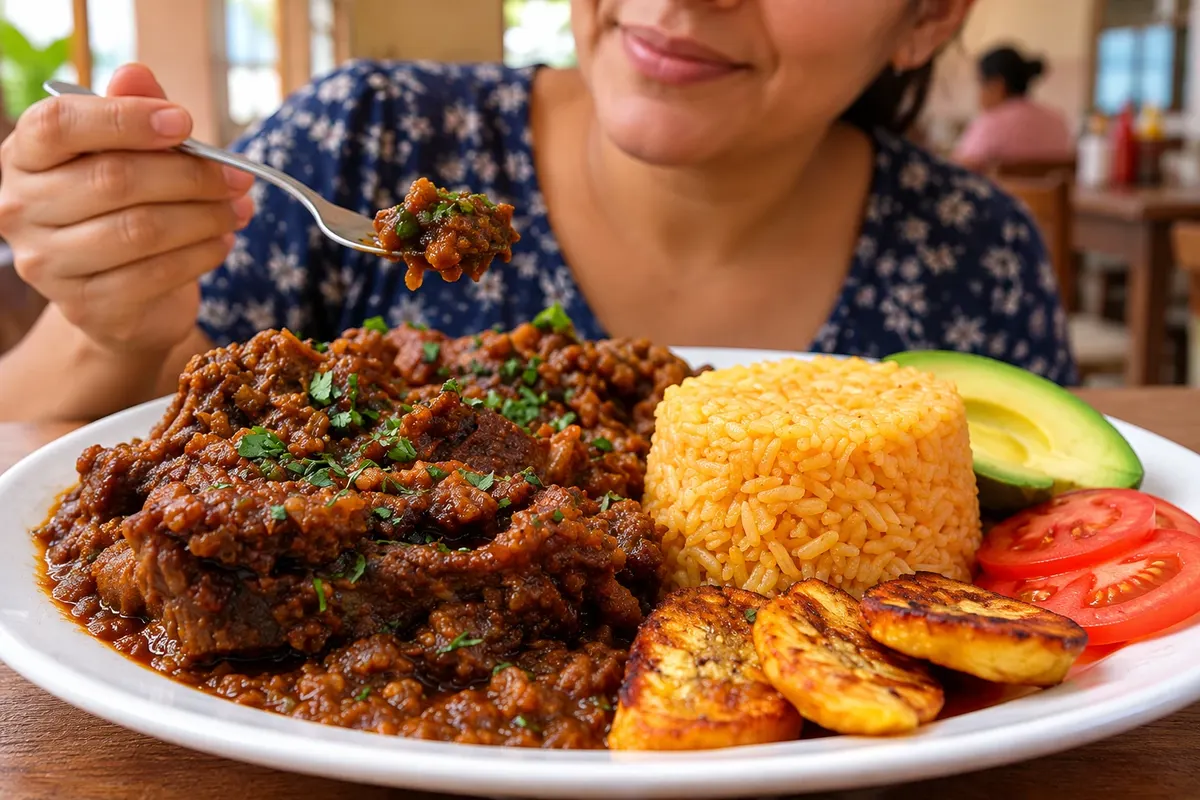 Seco de chivo — Santa Elena, Equador