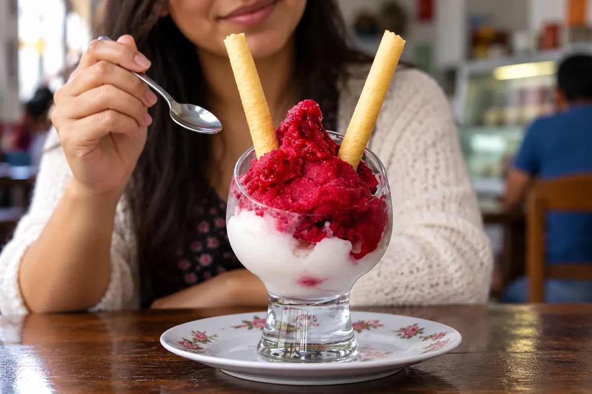 Helado de paila — Ibarra, Equador