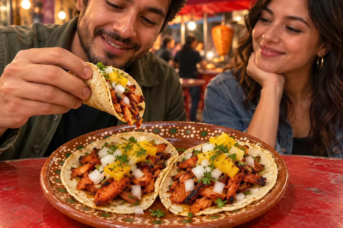 Tacos al pastor — Cidade do México, México