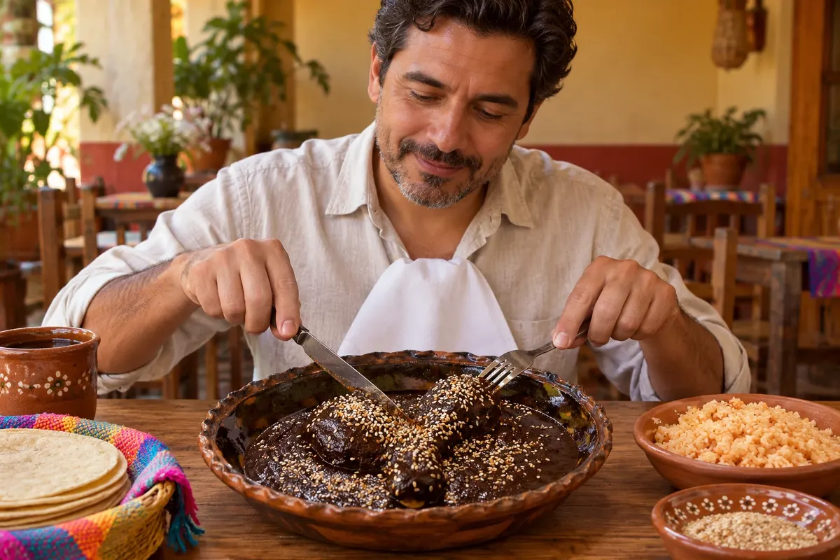 Mole negro — Oaxaca, México