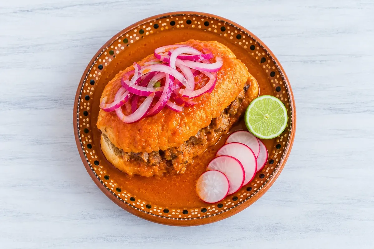 Torta ahogada — Guadalajara, México