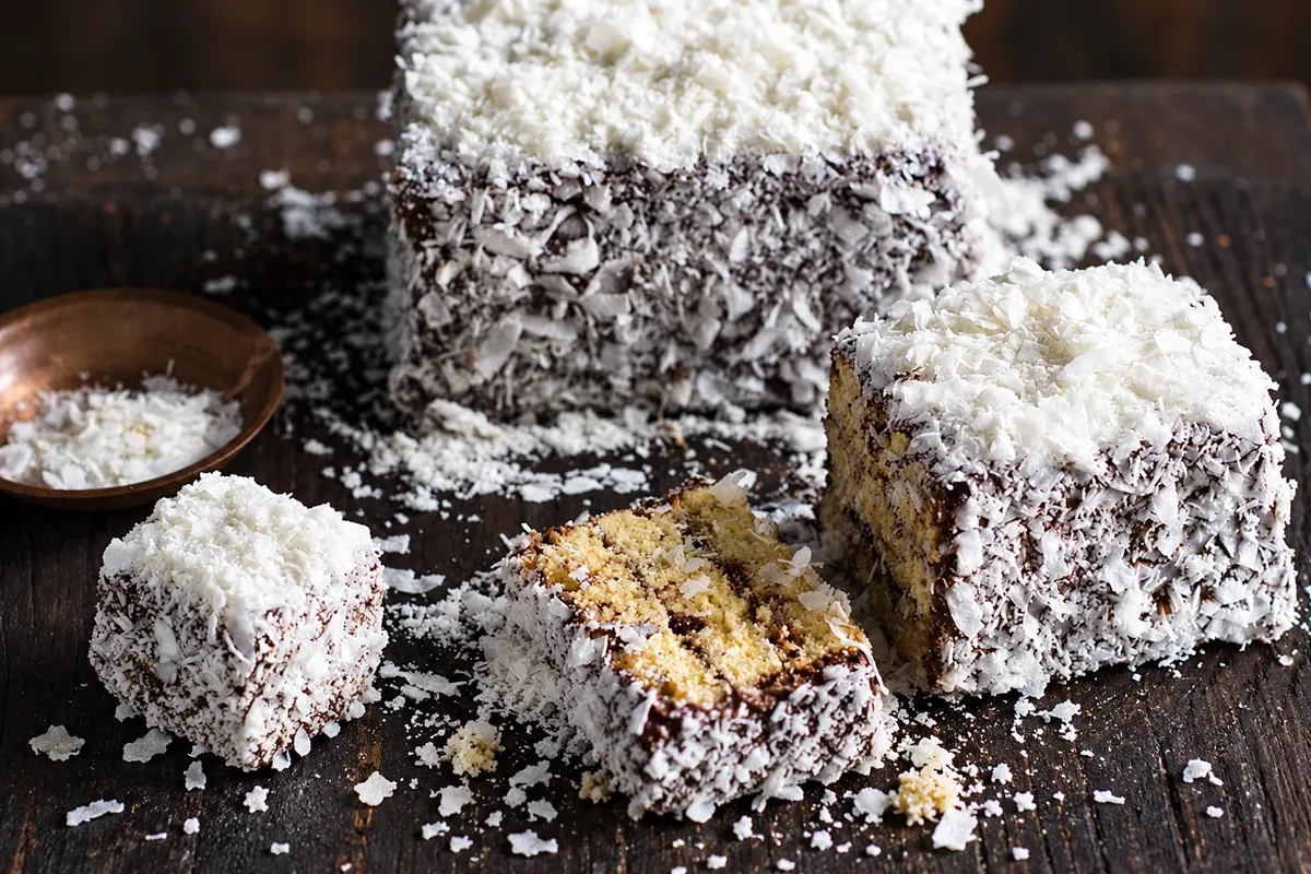 Lamington — detalhe.
