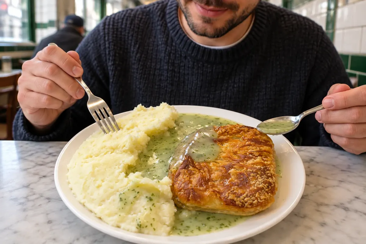 Pie and mash — Londres, Reino Unido