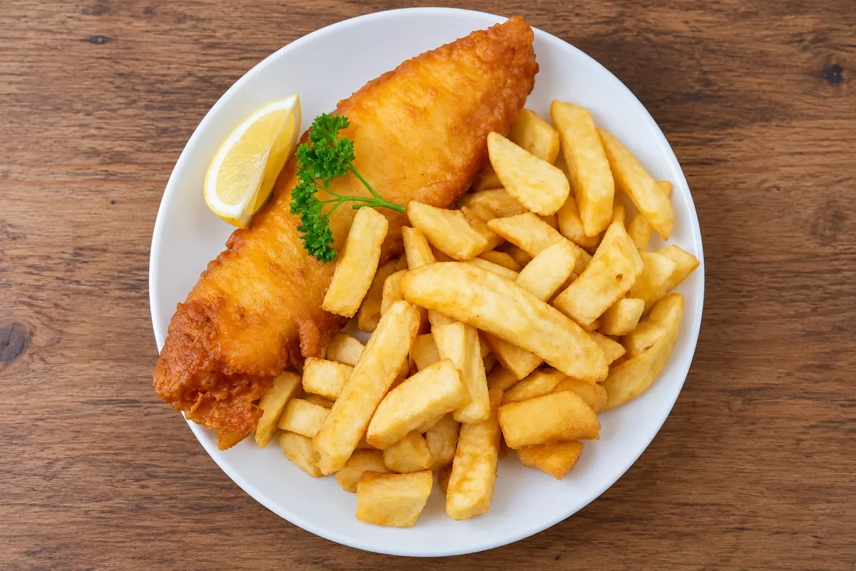 Fish and chips — Inglaterra, Reino Unido