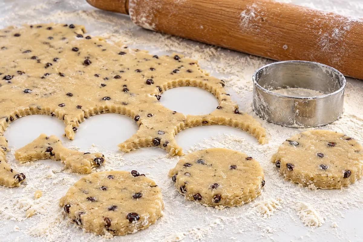 Welsh cakes — detalhe.