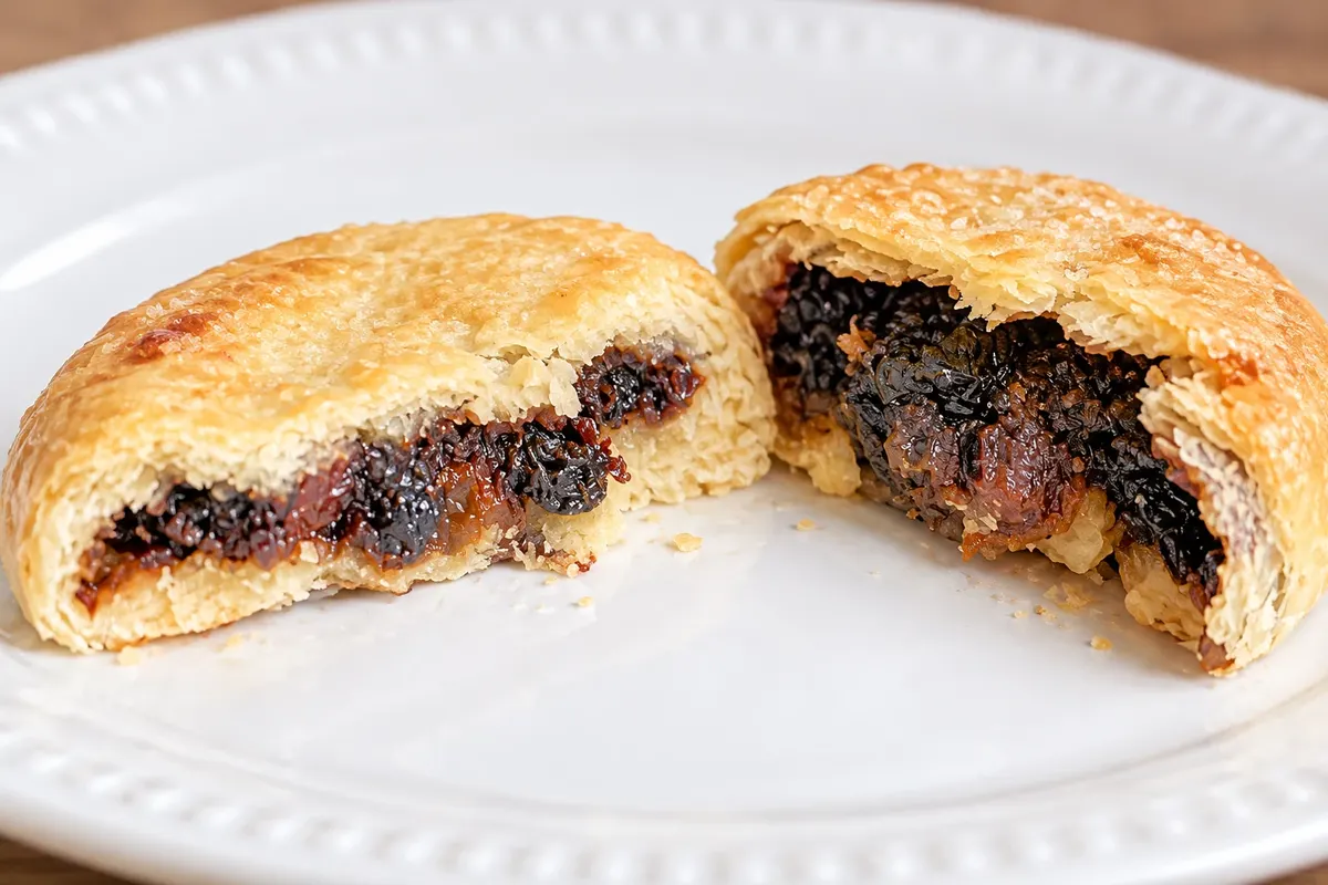 Eccles cake — detalhe.