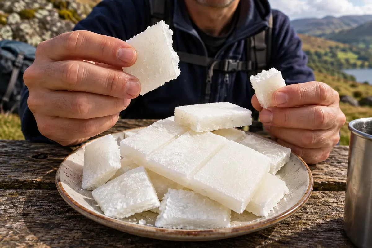 Kendal mint cake — Kendal, Reino Unido
