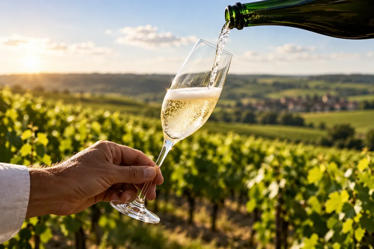 Champagne — Épernay, França