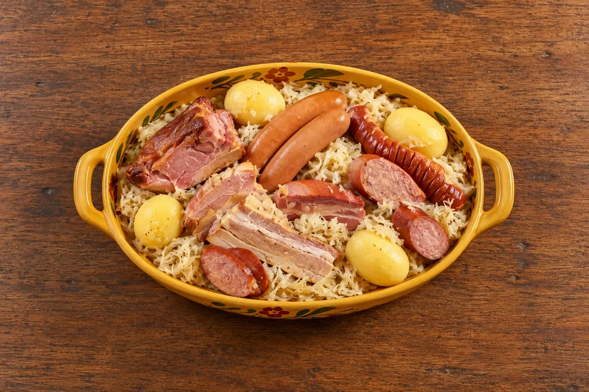 Choucroute garnie — Grande Leste, França