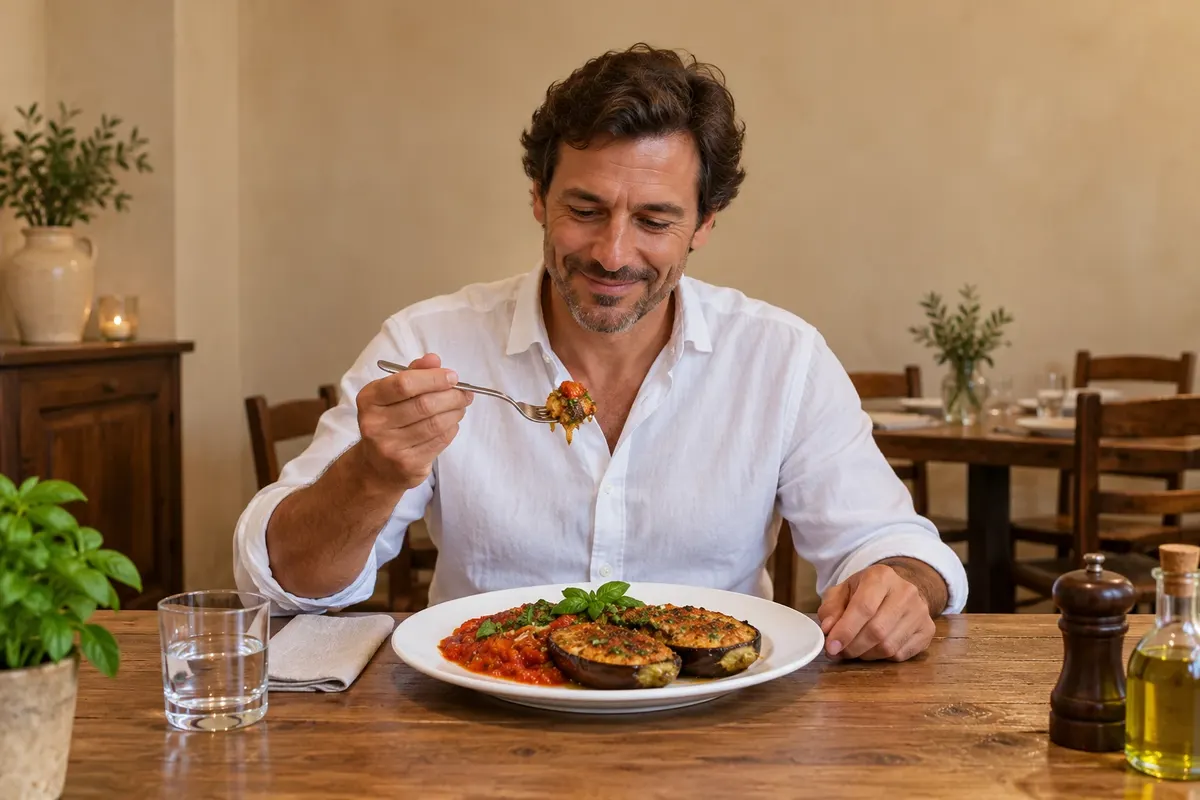 Aubergines à la bonifacienne — Bonifácio, França