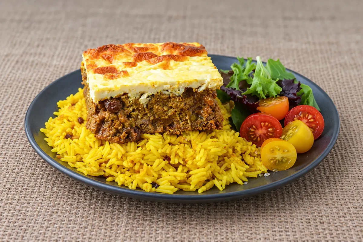 Bobotie — Cidade do Cabo, África do Sul