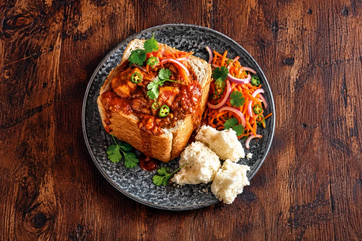 Bunny chow — Durban, África do Sul