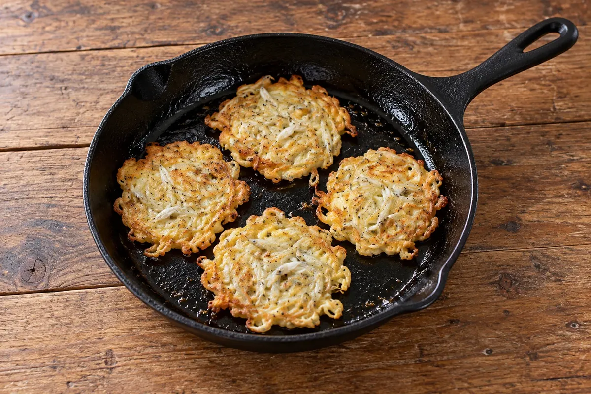 Whitebait fritter — West Coast, Nova Zelândia