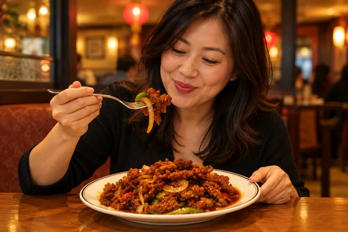Ginger beef — Calgary, Canadá