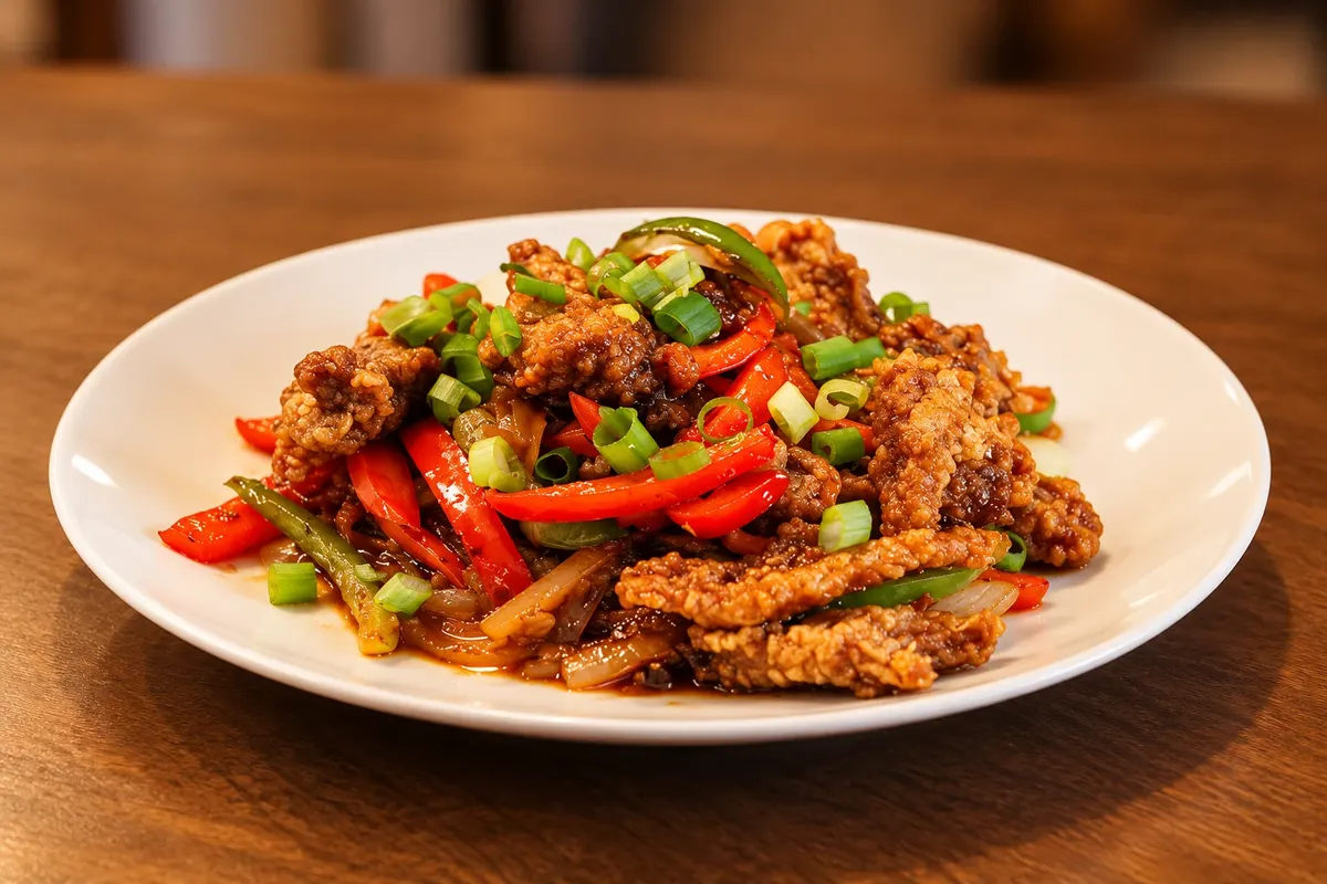 Ginger beef — Calgary, Canadá