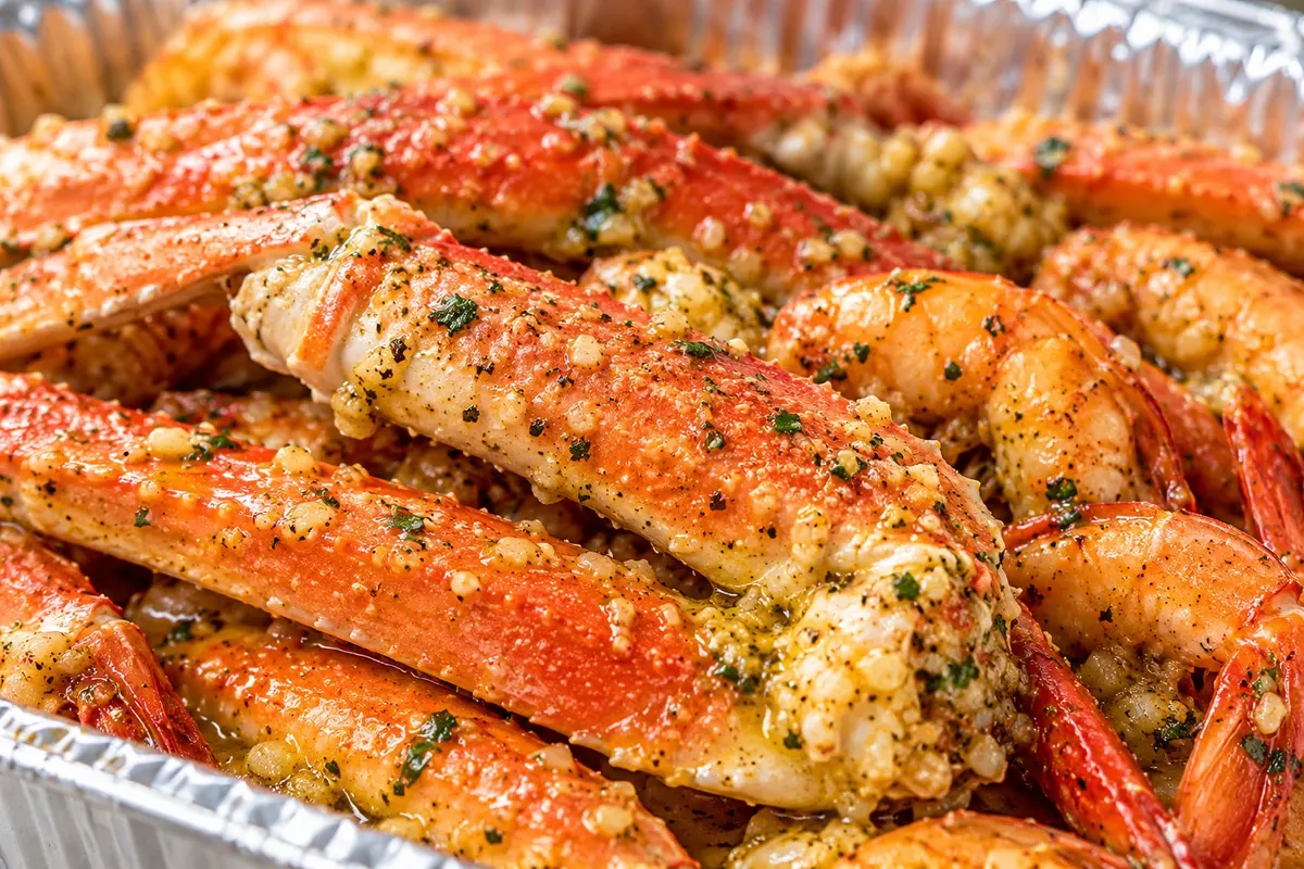 Garlic crabs — detalhe